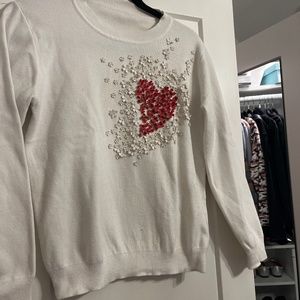 Heart sweater